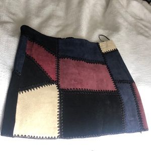 Zara patchwork skirt